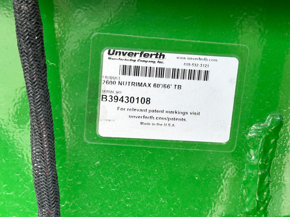 2020 Unverferth 2600