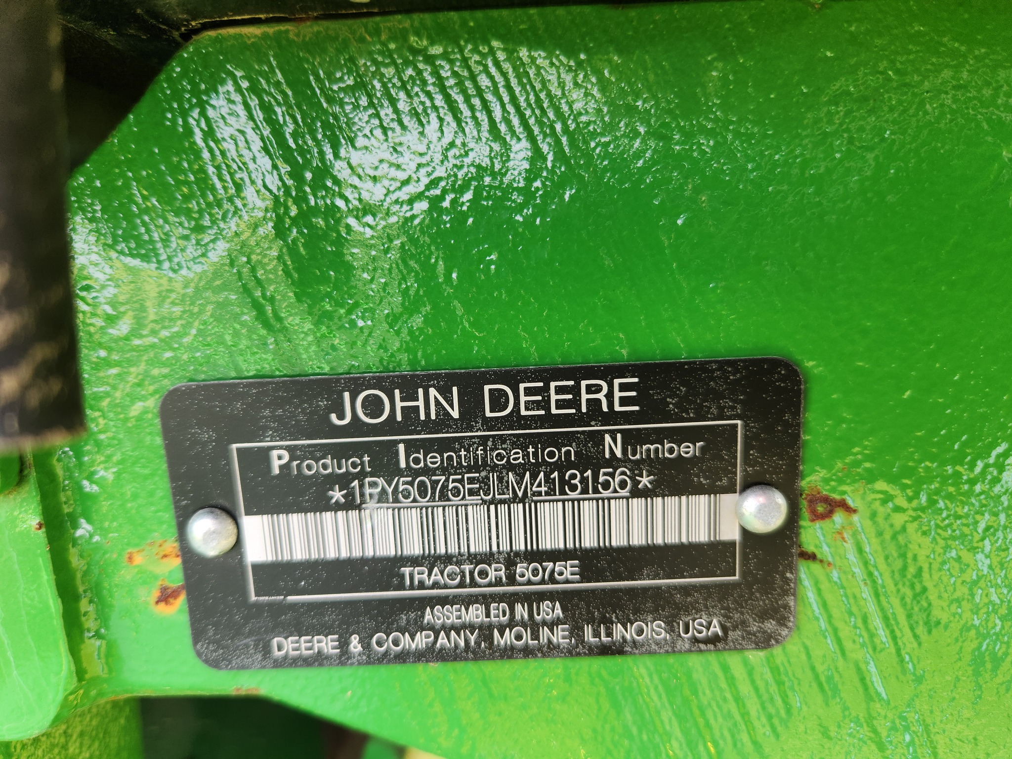 2020 John Deere 5075E Image 8