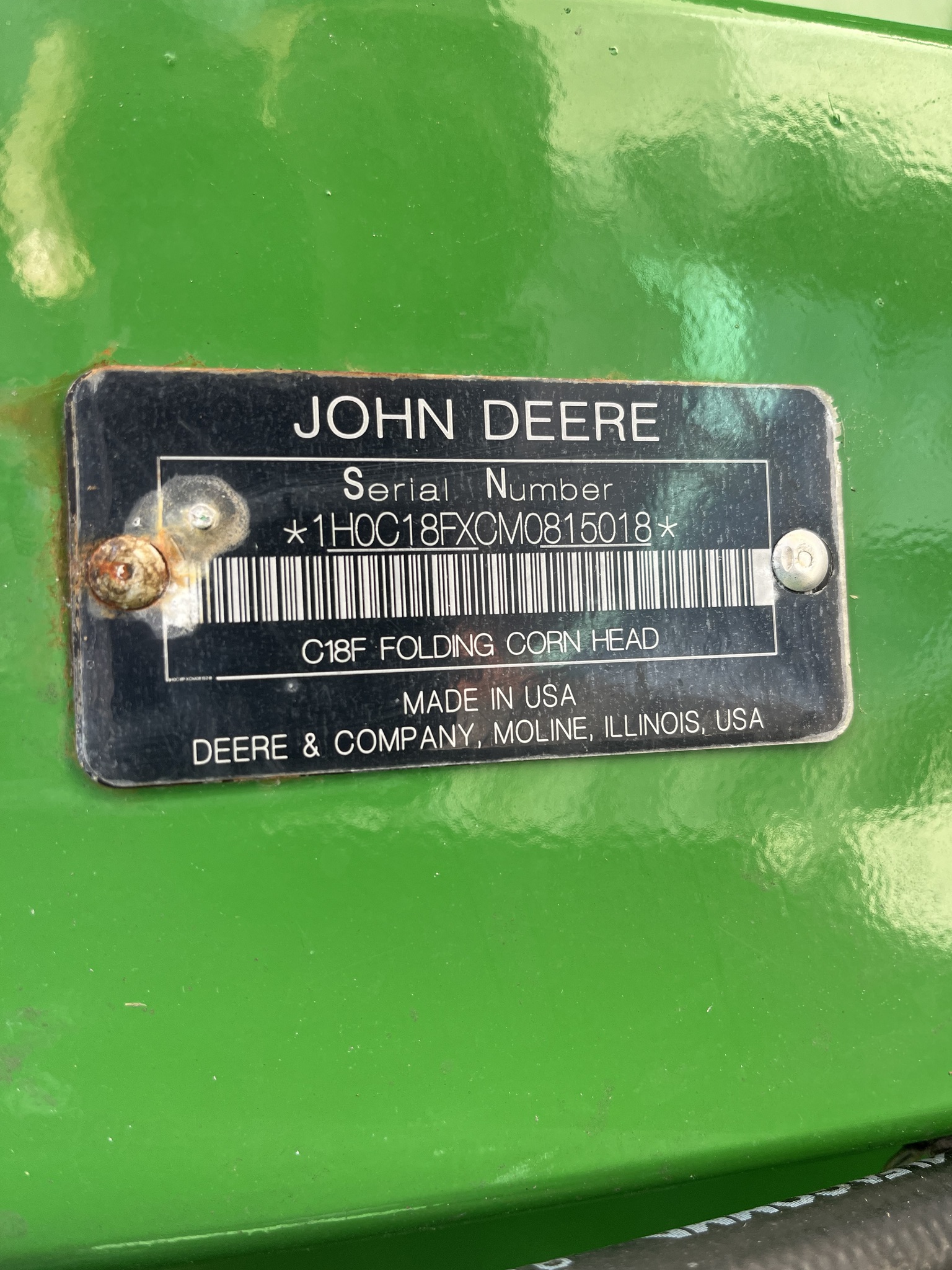  2021 John Deere C18F at Heritage Tractor in Pittsburg, KS