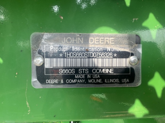 2013 John Deere S660 thumbnail 6