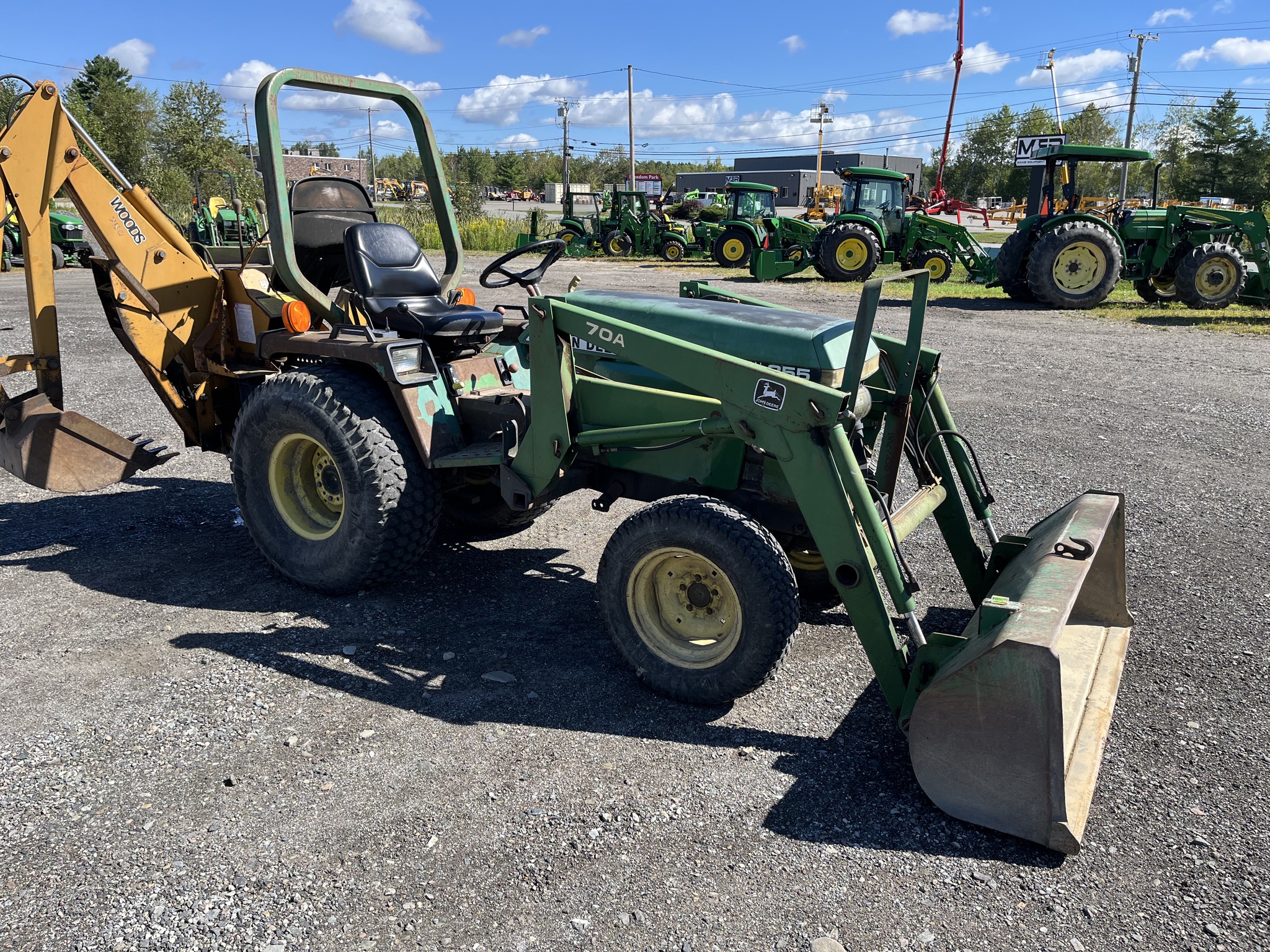 1989 John Deere 855 Image 3