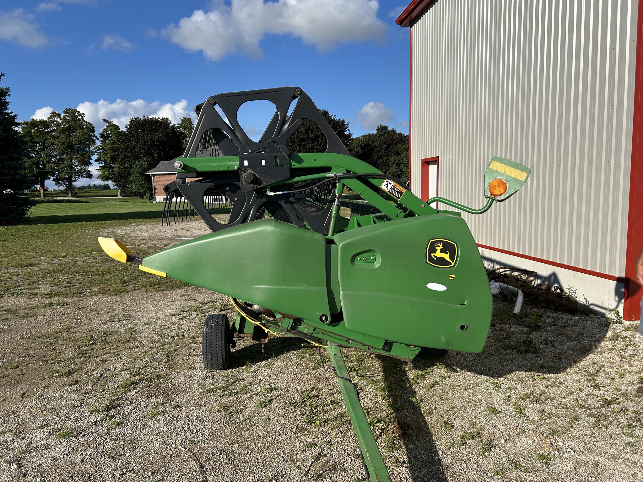 2008 John Deere 630F Image 8