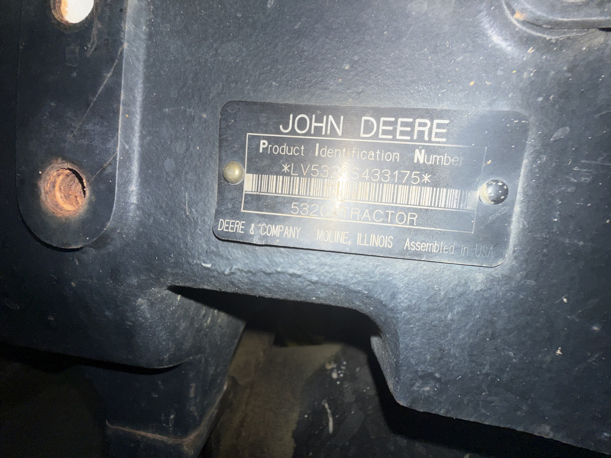 2004 John Deere 5320 Image 10