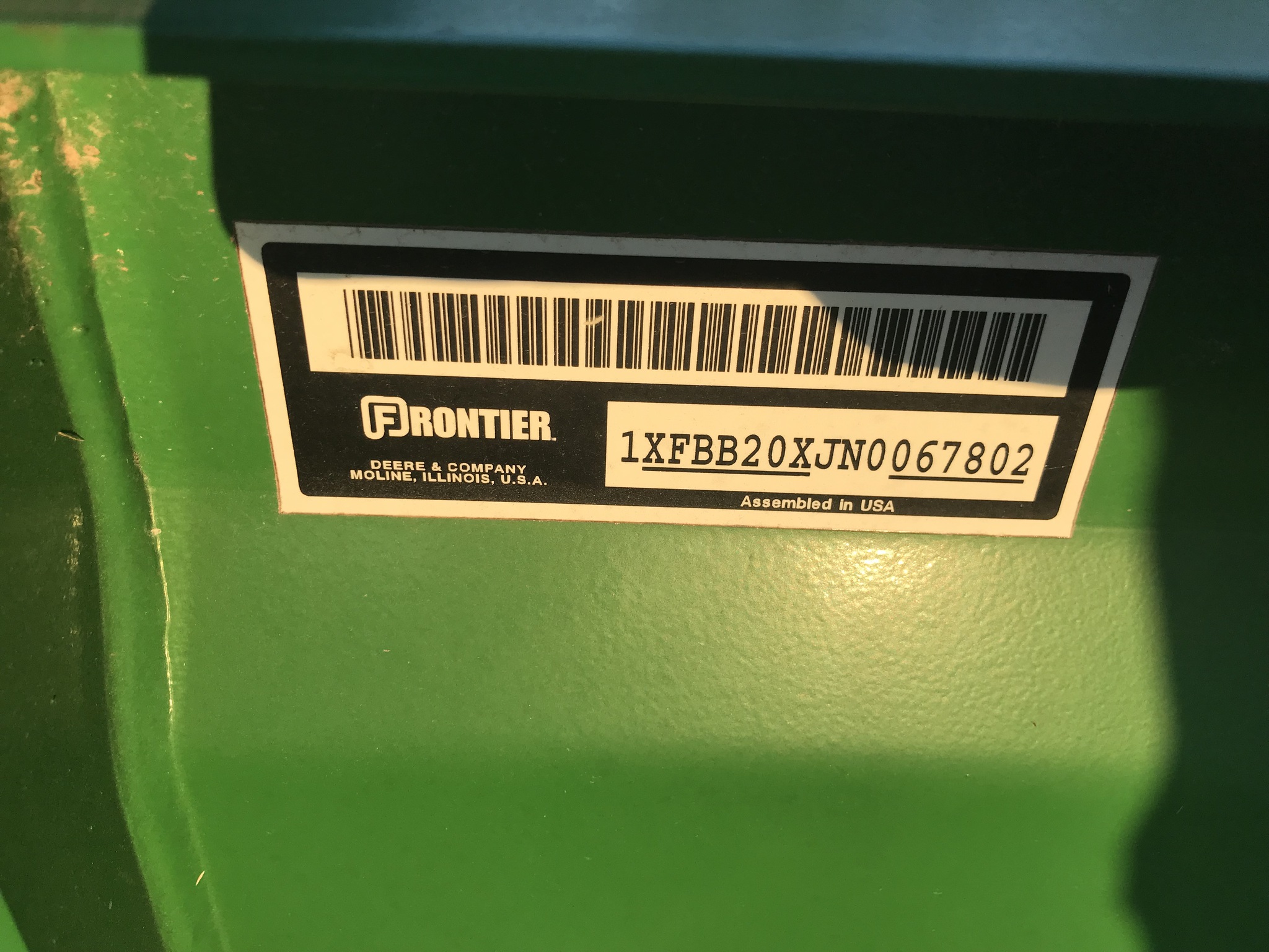 2023 Frontier BB2072 Image 2