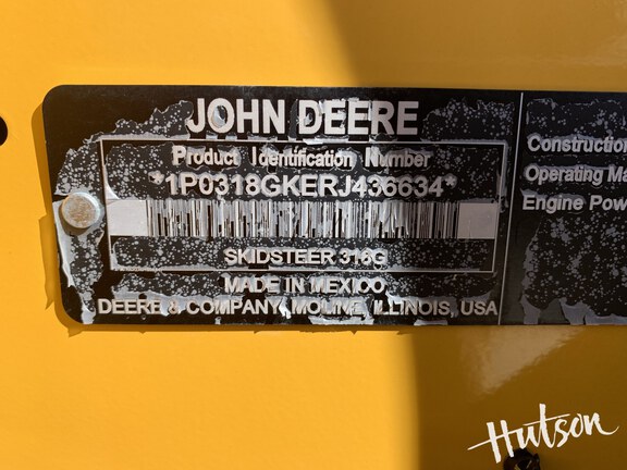 Photo of 2024 John Deere 318G