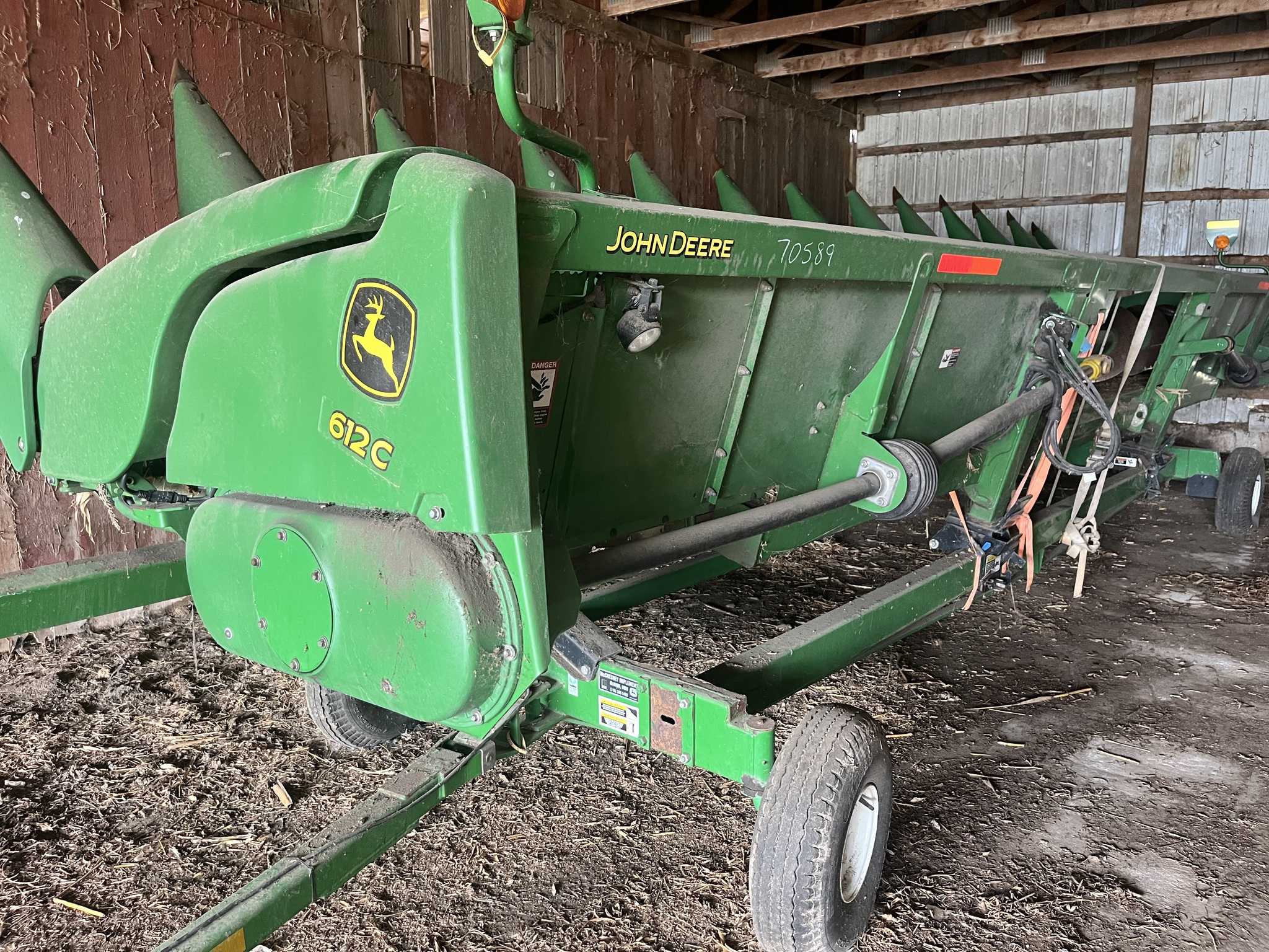 2012 John Deere 612C Image 14