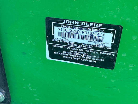 2024 John-Deere TX 4X2