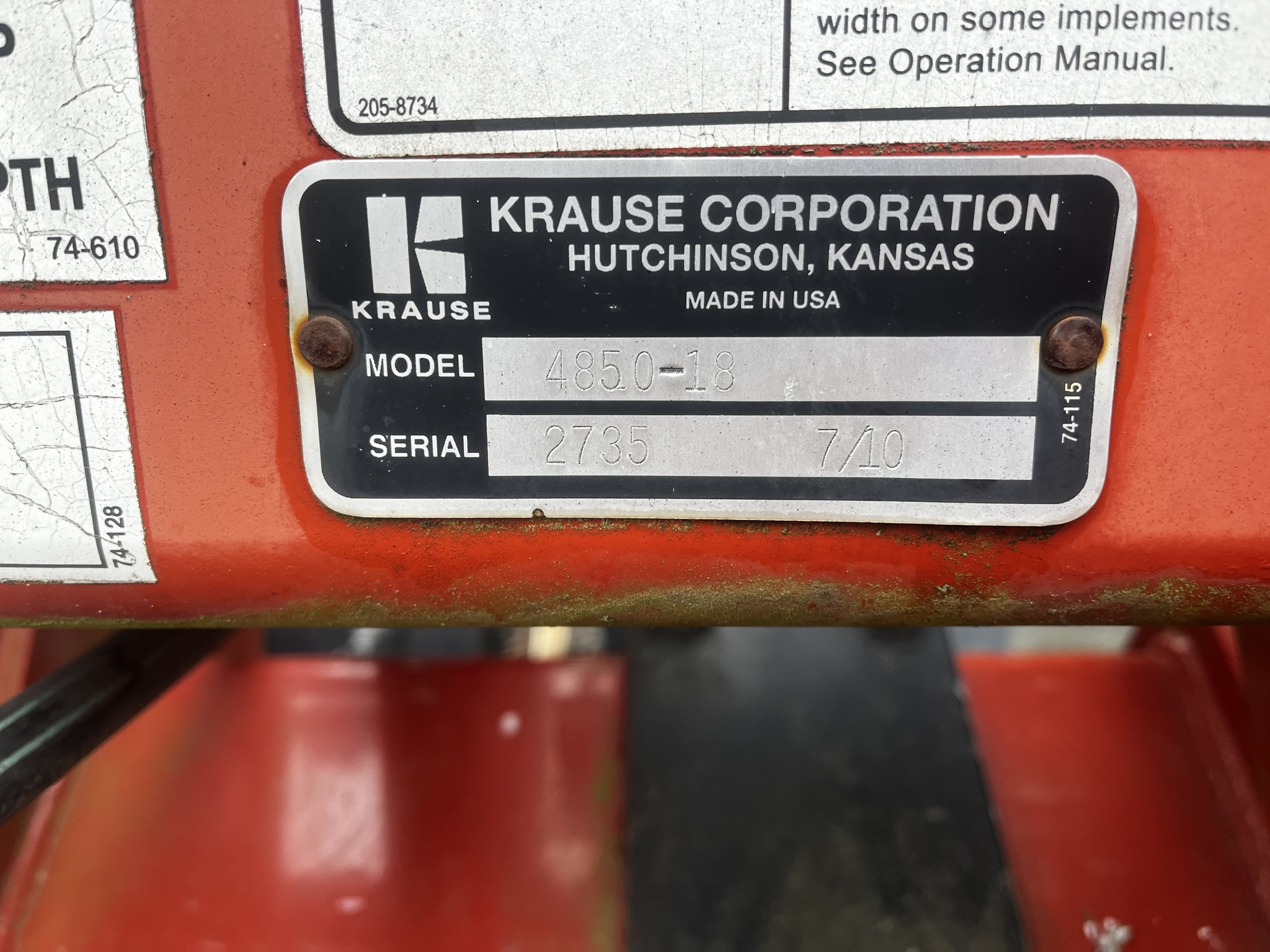 2010 Kuhn Krause 4850-18 Image 3