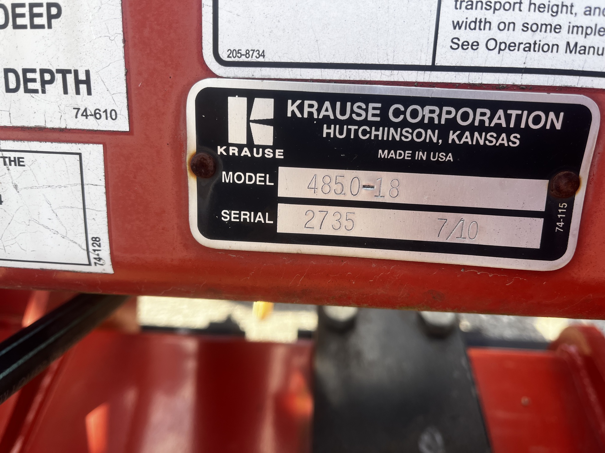 2010 Kuhn Krause 4850-18 Image 20