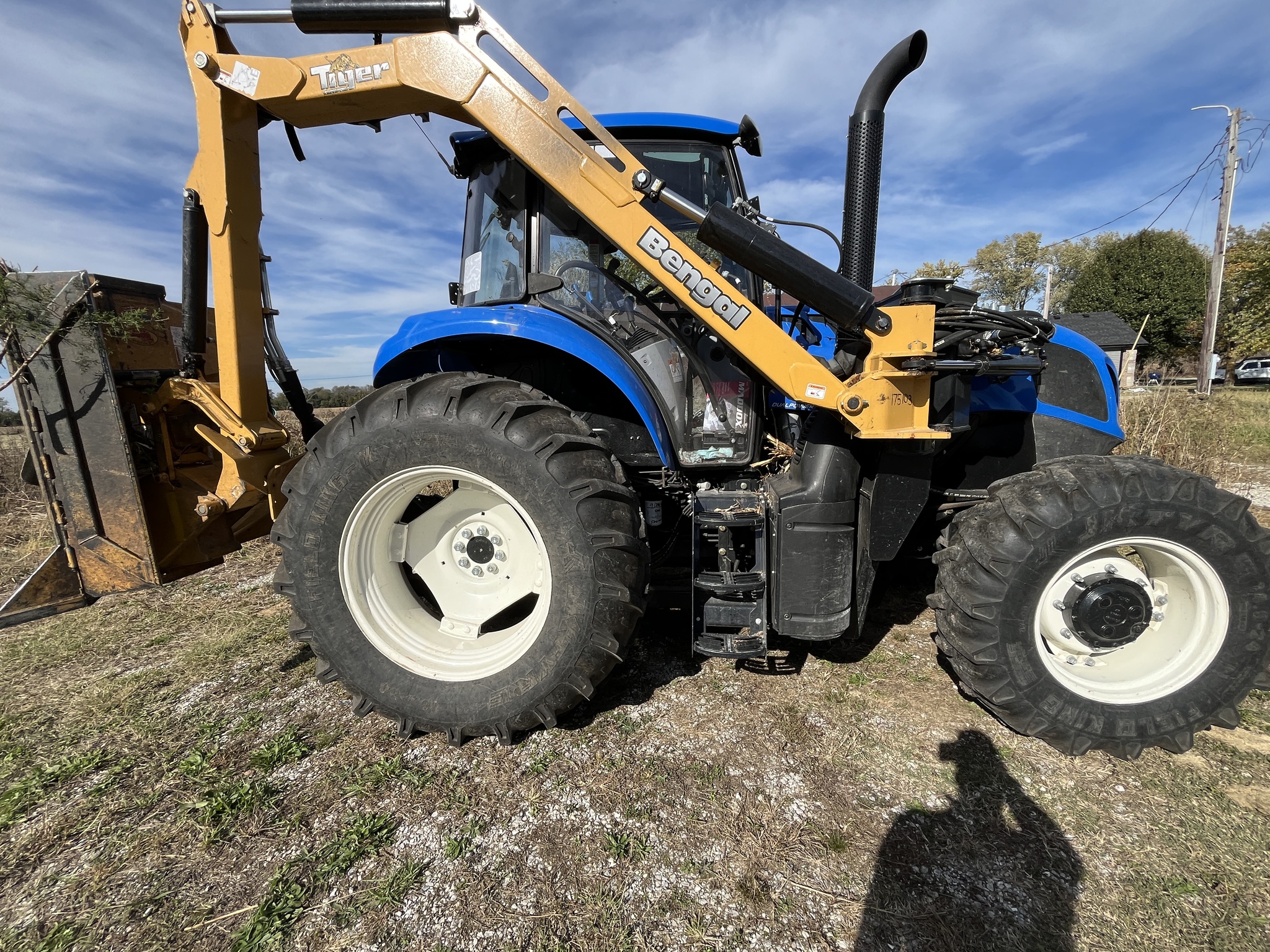  2022 New Holland TS6.110 T4B at Heritage Tractor in Rogersville, MO