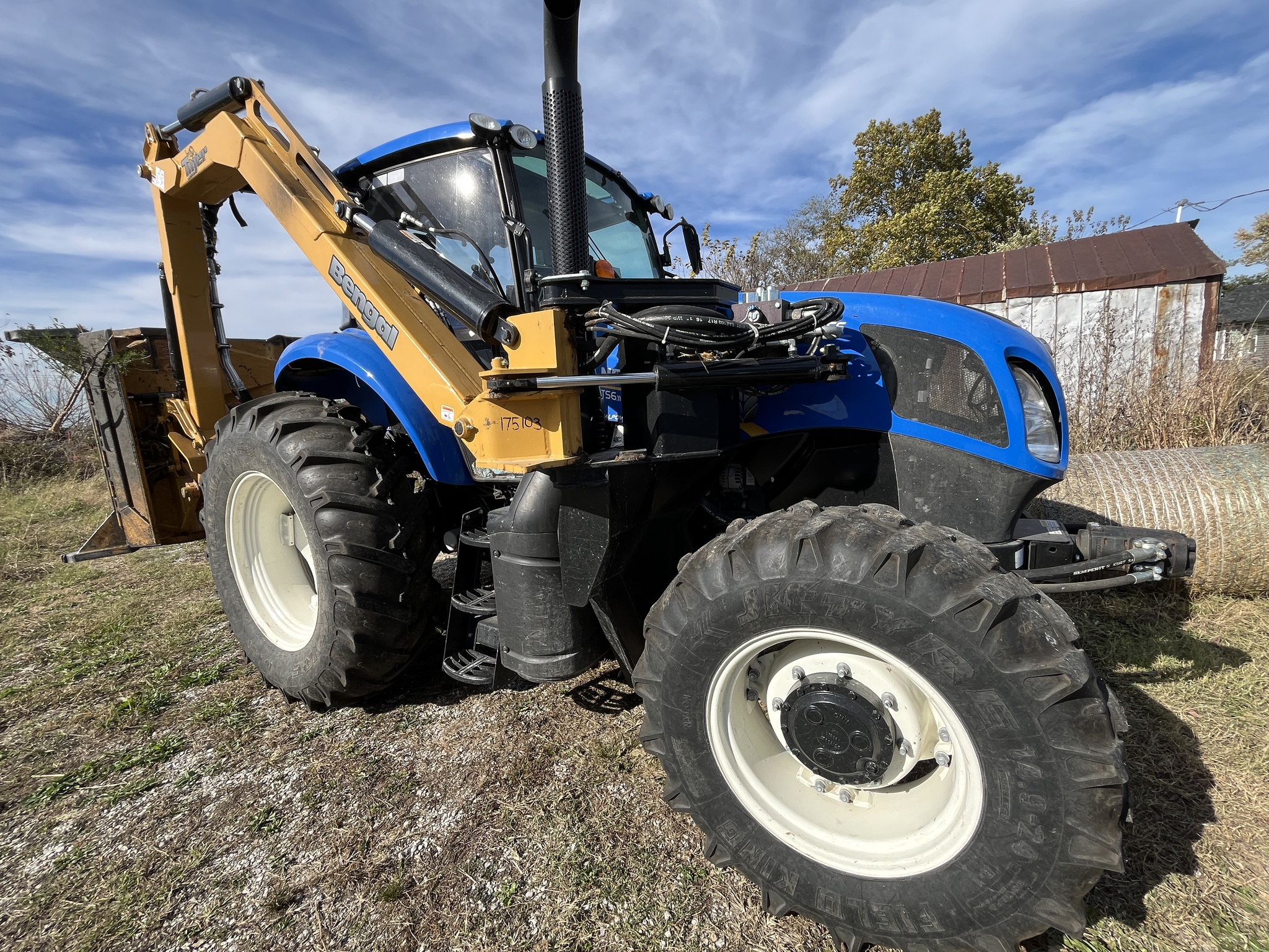  2022 New Holland TS6.110 T4B at Heritage Tractor in Rogersville, MO