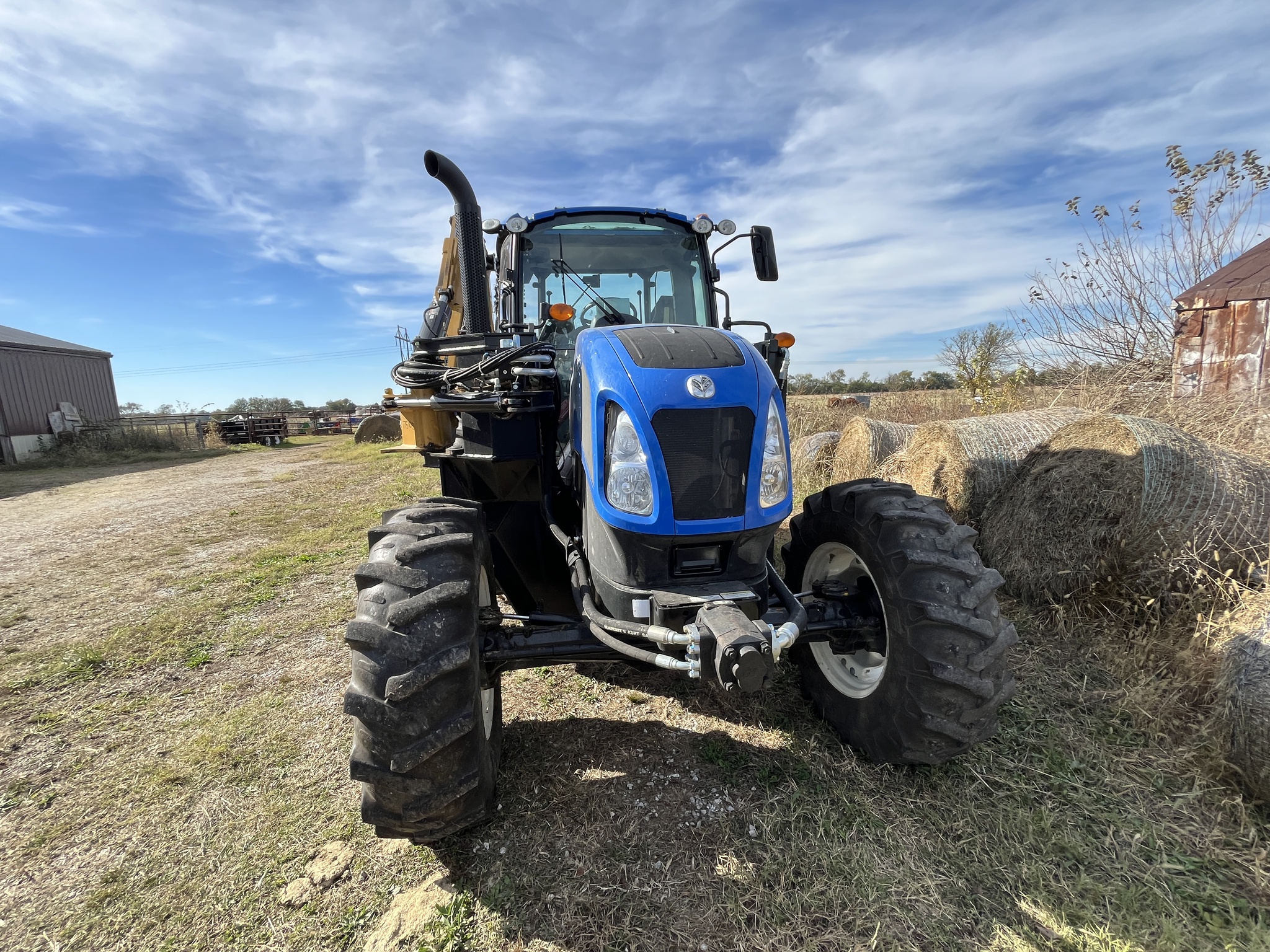  2022 New Holland TS6.110 T4B at Heritage Tractor in Rogersville, MO