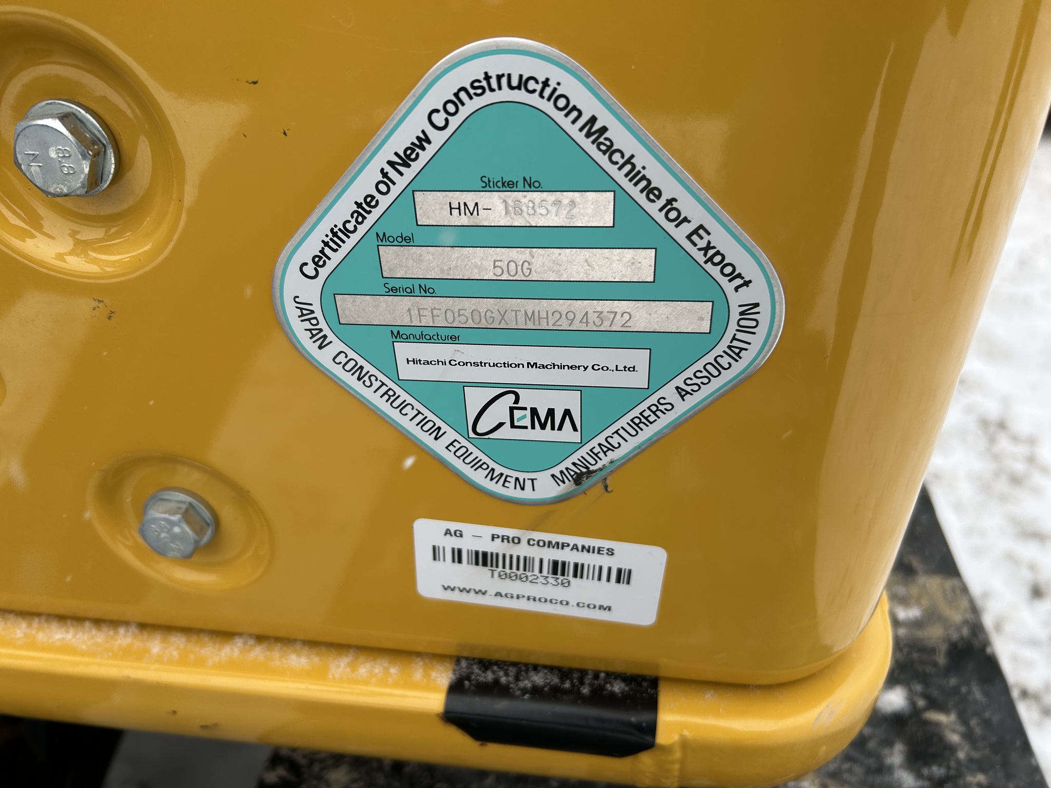 2021 John Deere 50G Image 3