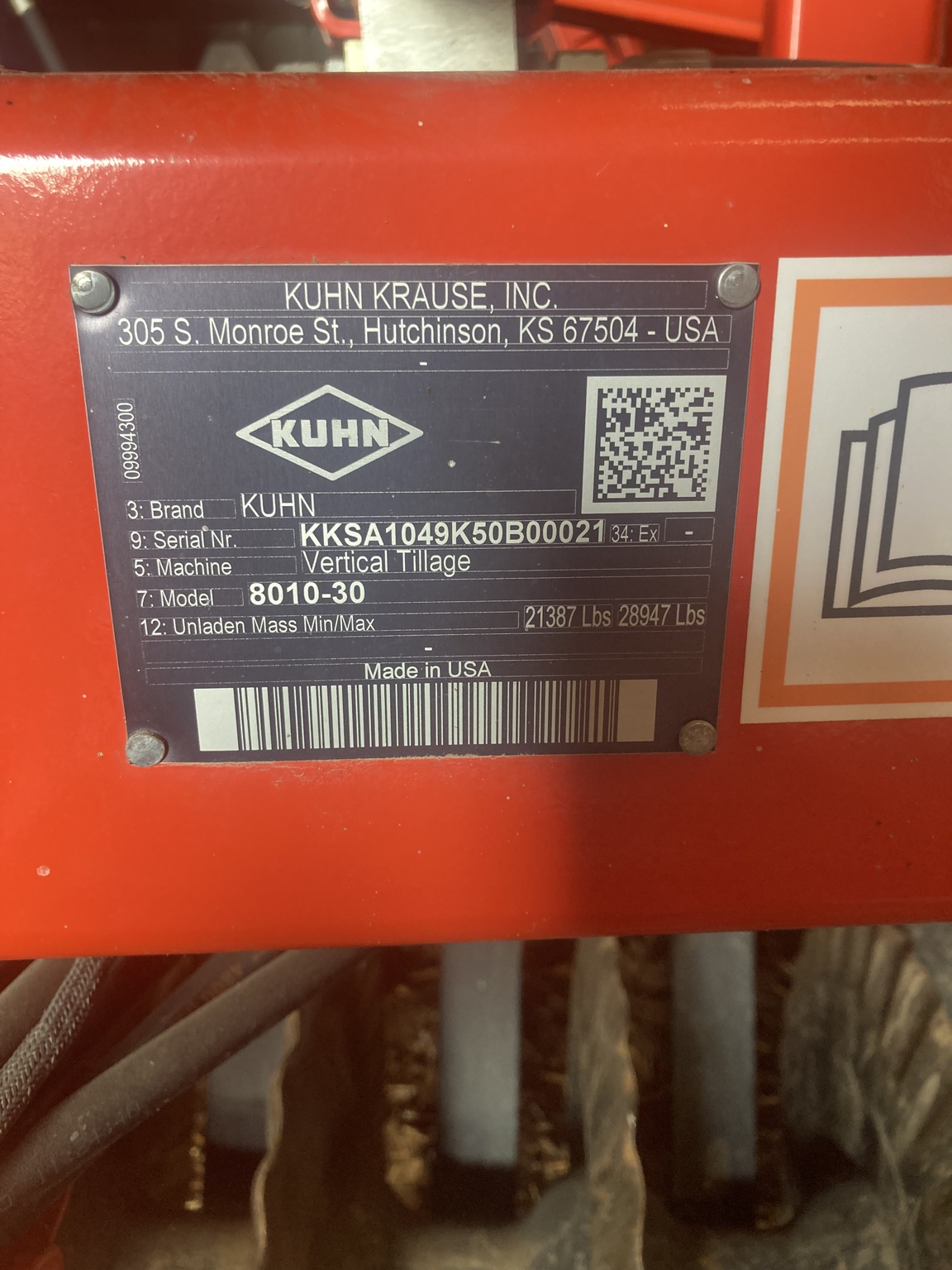 Kuhn Krause 8010-30 Image 5