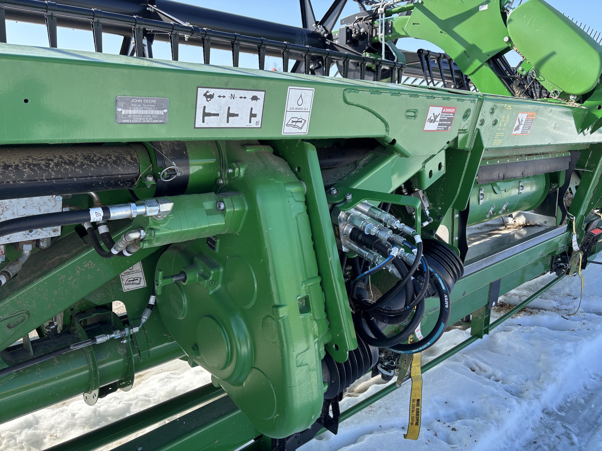 Used 2024 John Deere RD45F Combine Platforms at Koenig Equipment in Greensburg, IN - PhotoXL2