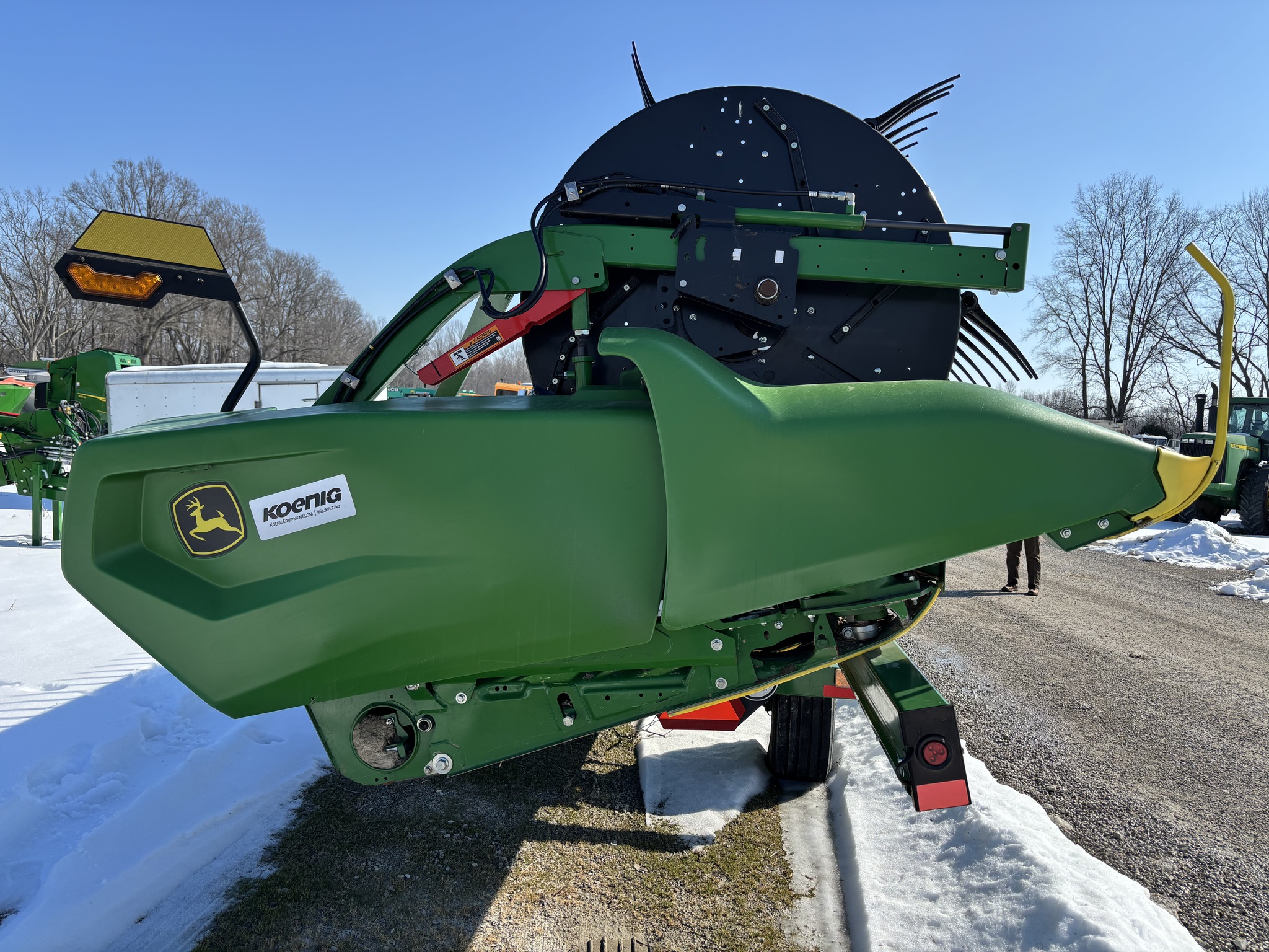 Used 2024 John Deere RD45F Combine Platforms at Koenig Equipment in Greensburg, IN - PhotoXL0