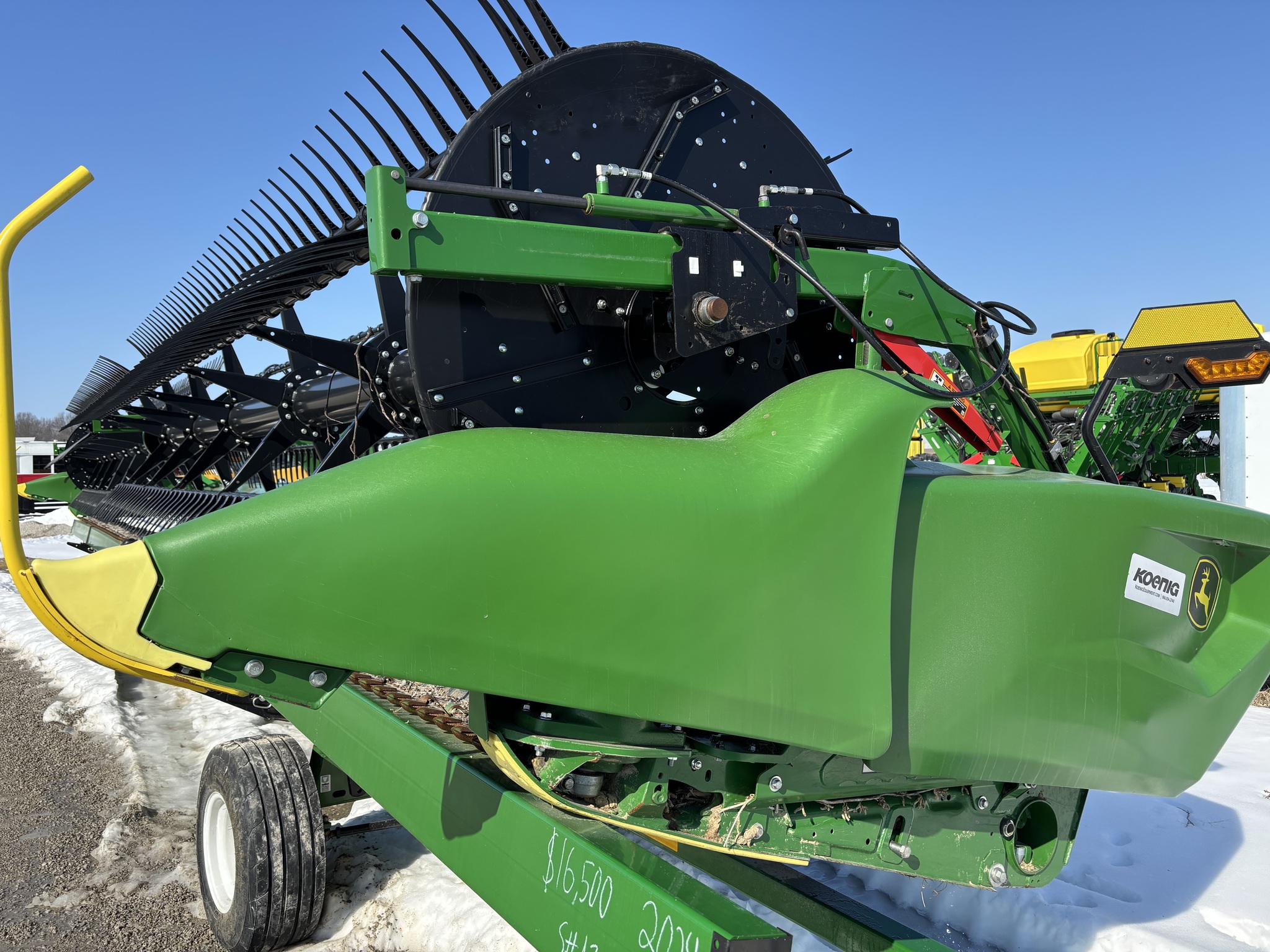 Used 2024 John Deere RD45F Combine Platforms at Koenig Equipment in Greensburg, IN - PhotoXL4