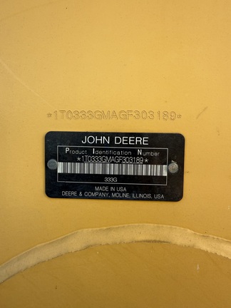 2016 John Deere 333G
