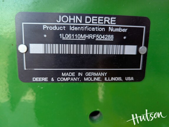 Photo of 2025 John Deere 6110M Open