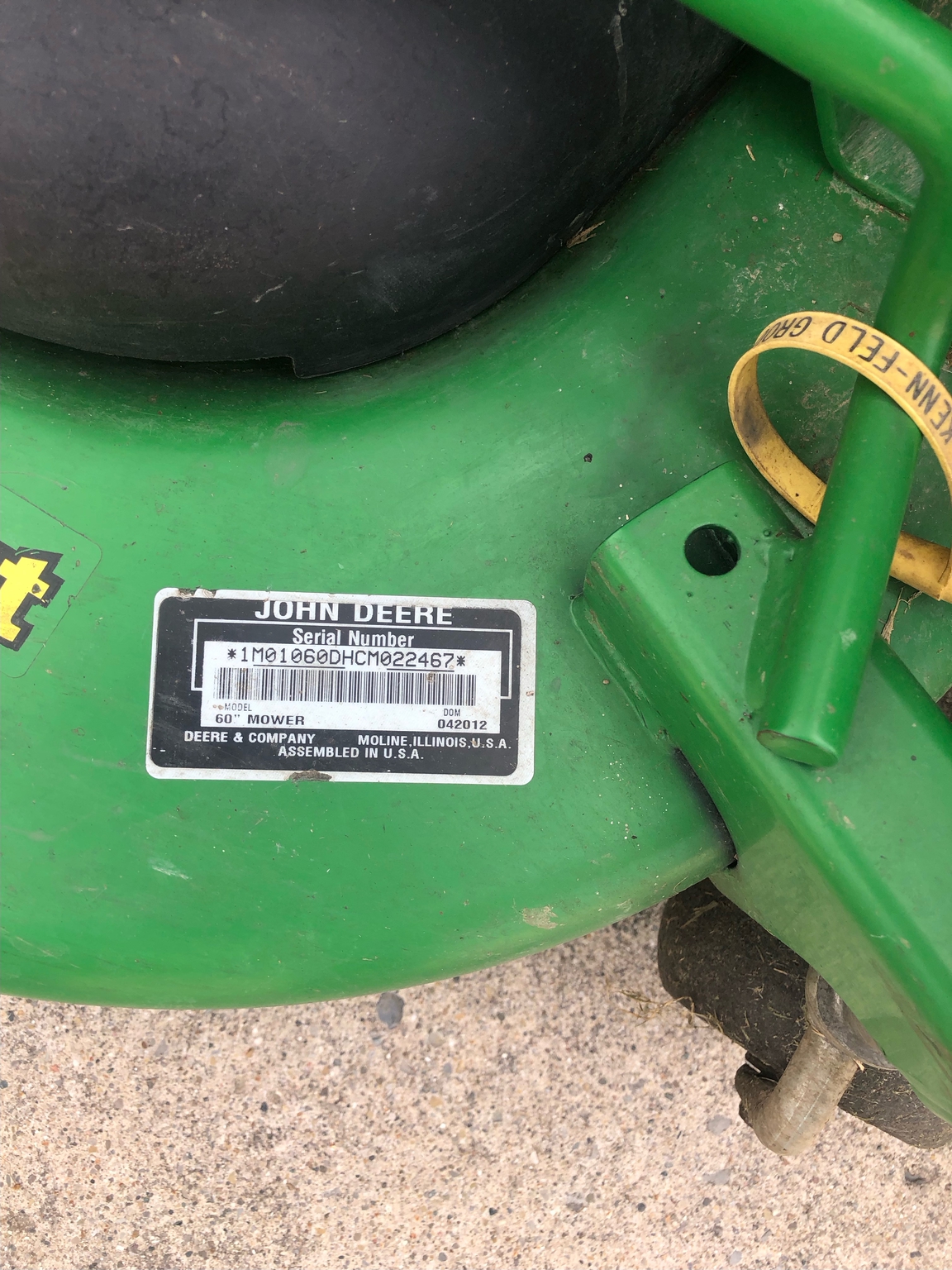 2012 John Deere 1026R Image 8