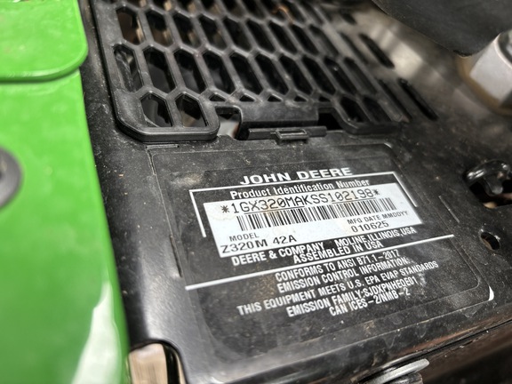 Used 2025 John Deere Z320M Zero Turn Mowers at Koenig Equipment in Richmond, IN - Photo7