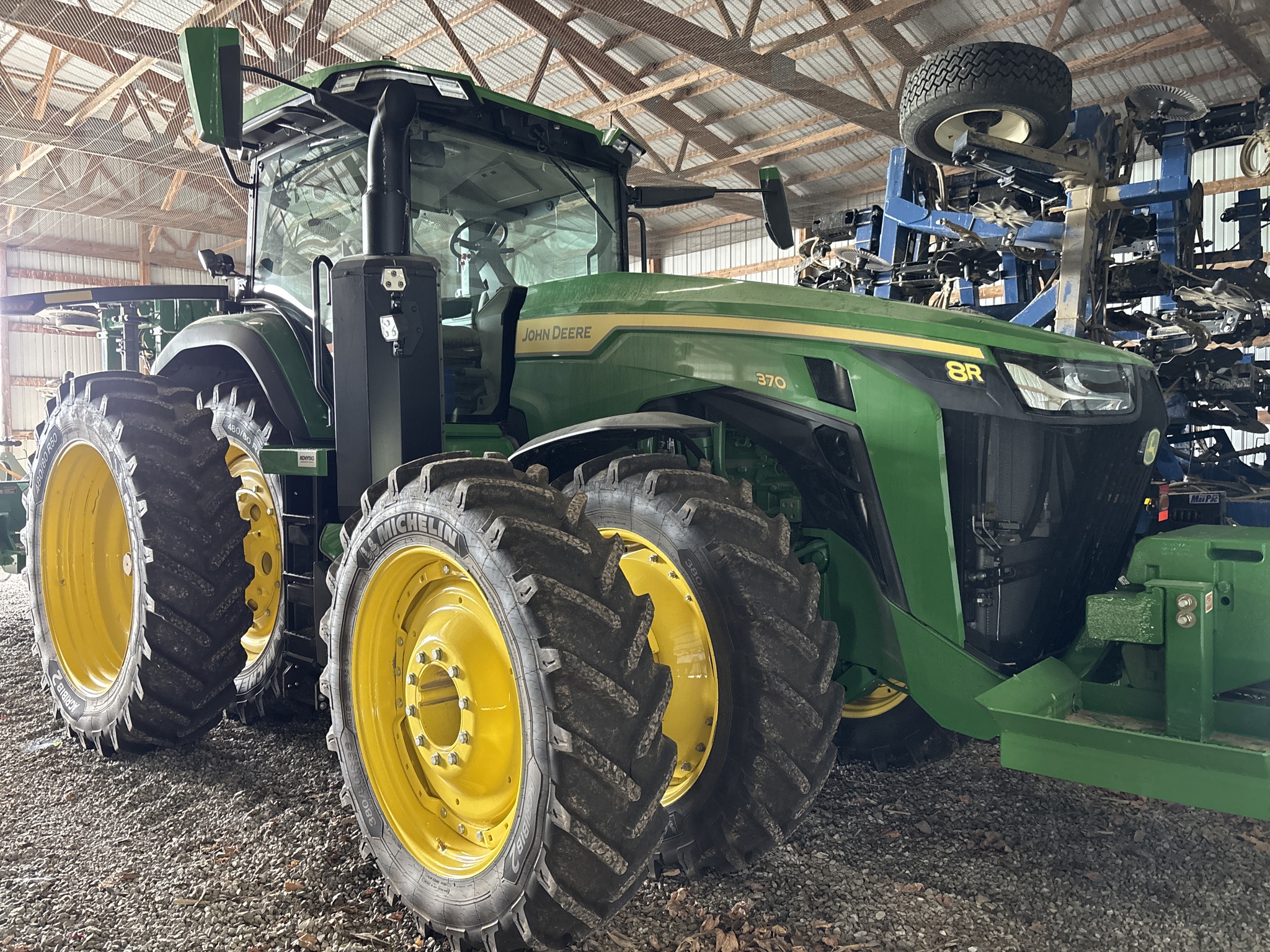 Used 2026 John Deere 8R 370 Row Crop Tractors at Koenig Equipment in Urbana, OH - PhotoXL0