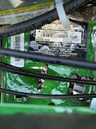 2026 John Deere Z515E