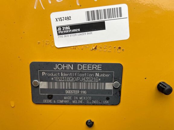 2023 John Deere 318G