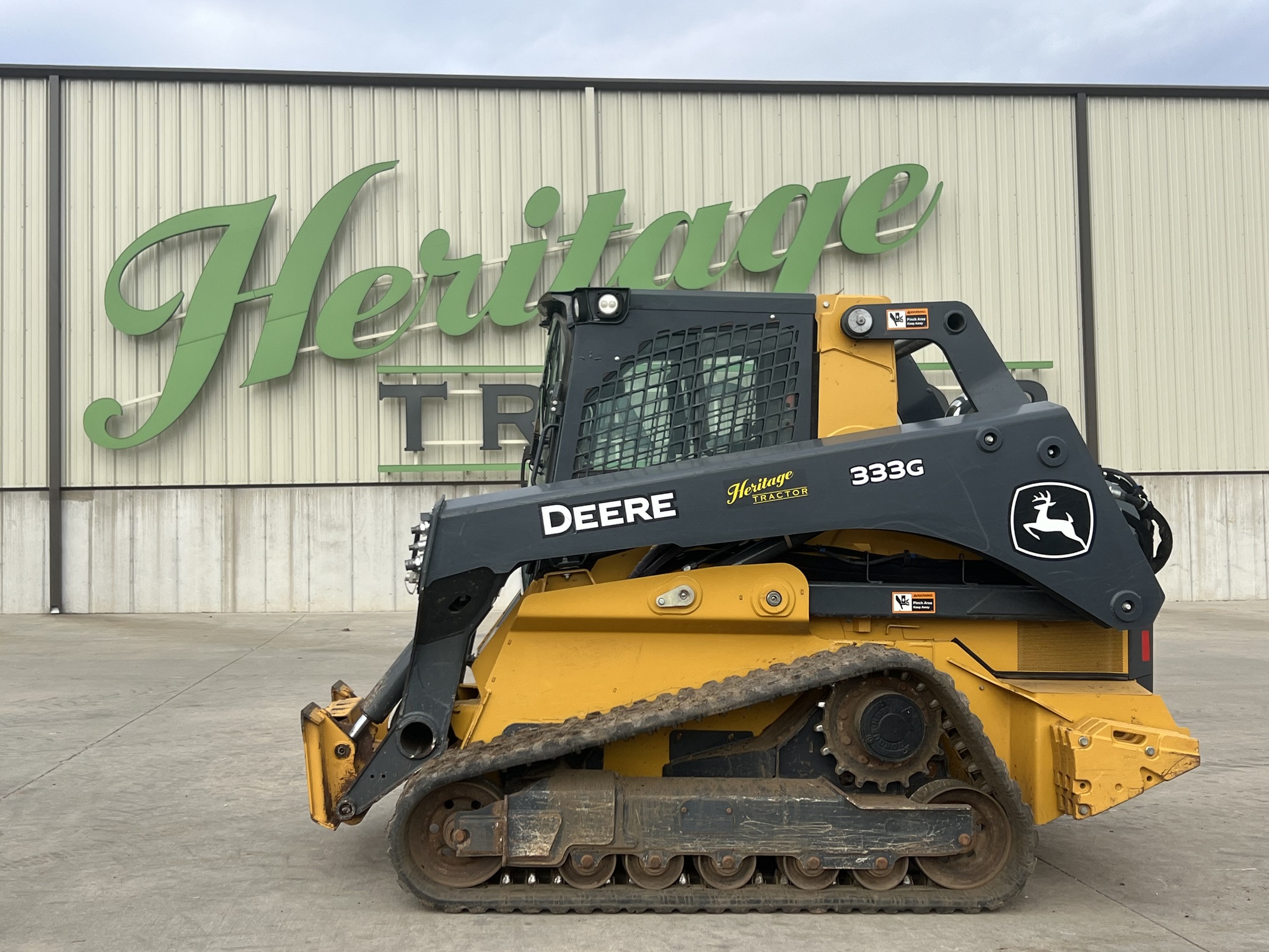  2021 John Deere 333G at Heritage Tractor in Rogersville, MO