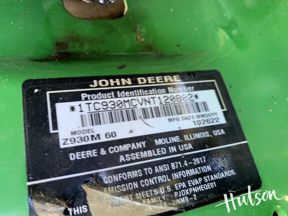 Photo of 2023 John Deere Z930M