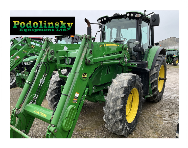 2021 John Deere 6140M Row Crop Tractors