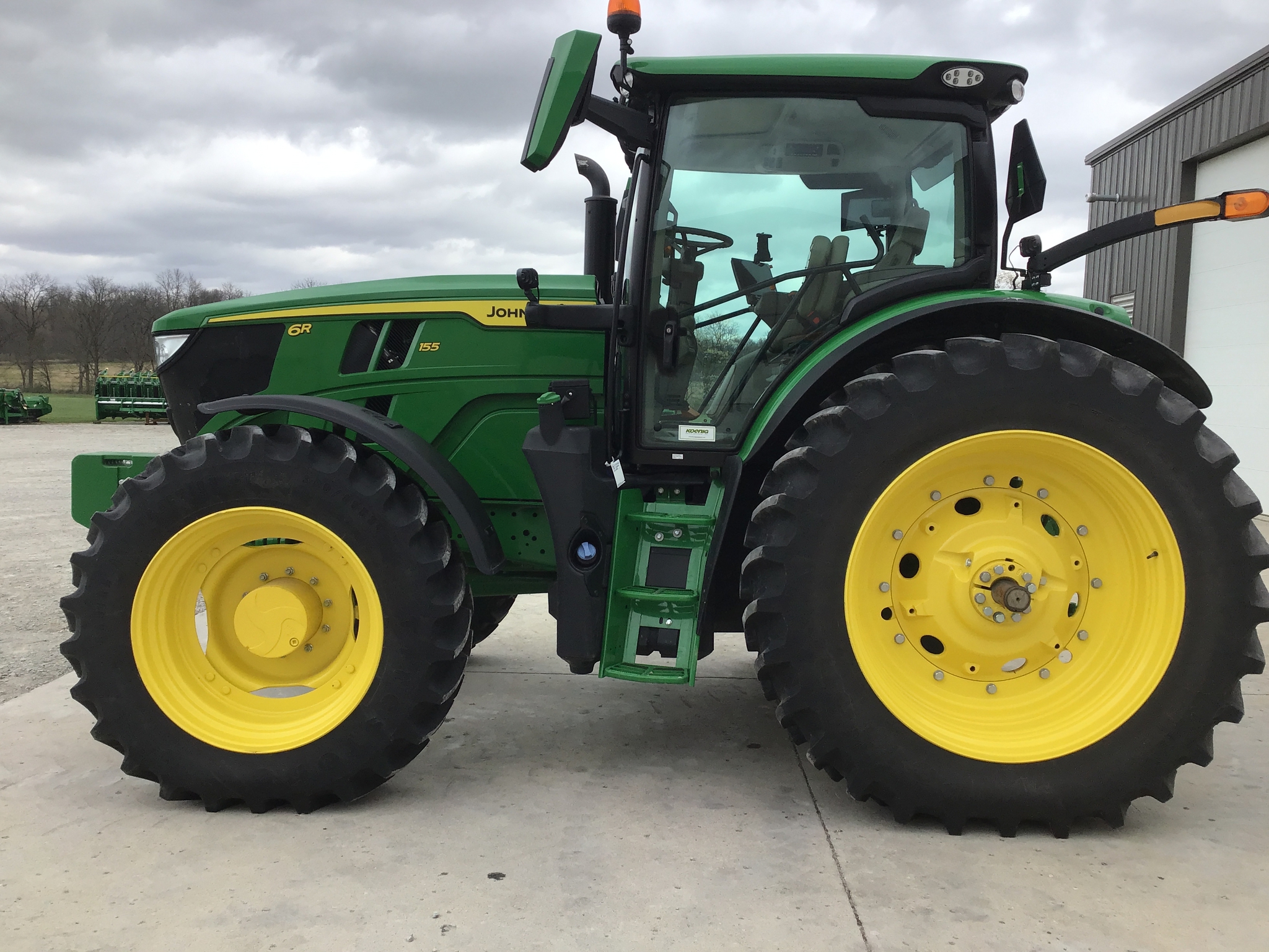 Used 2024 John Deere 6R 155 Row Crop Tractors at Koenig Equipment in Rushville, IN - PhotoXL6