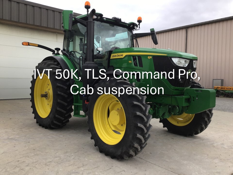 Used 2024 John Deere 6R 155 Row Crop Tractors at Koenig Equipment in Rushville, IN - PhotoXL0