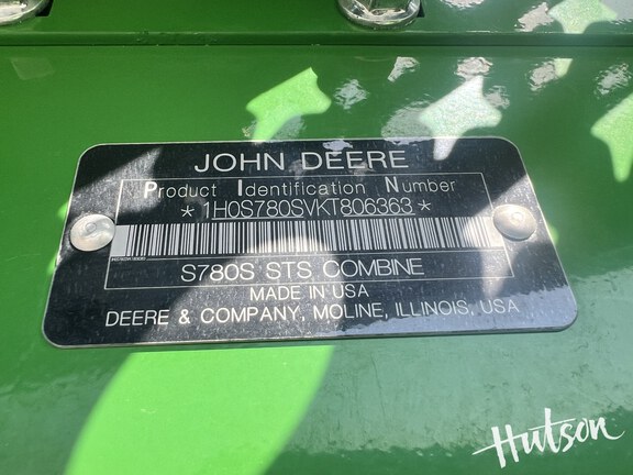 Photo of 2019 John Deere S780