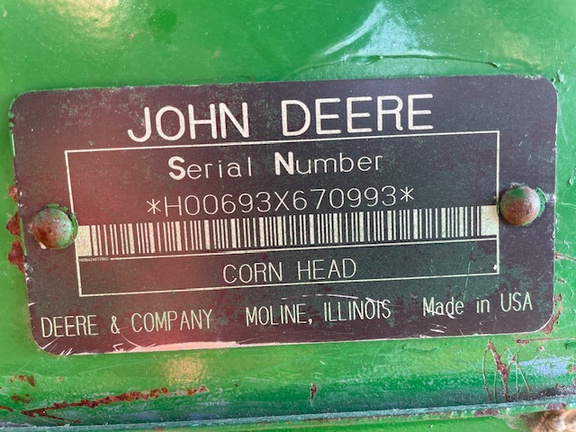 1997 John Deere 693 thumbnail 6