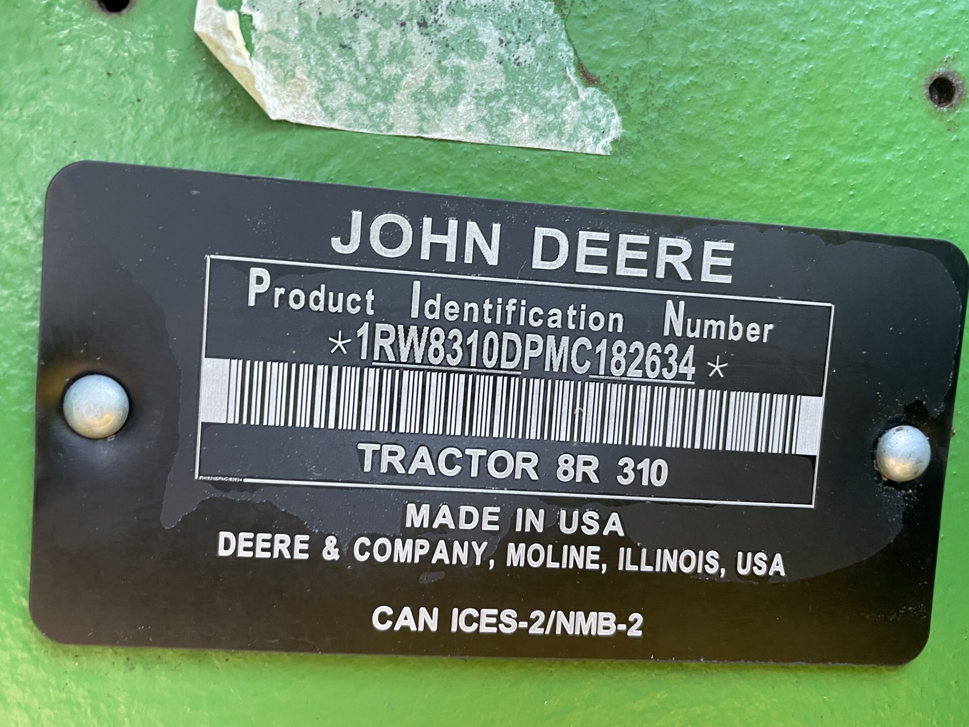 2021 John Deere 8R 310 Image 33