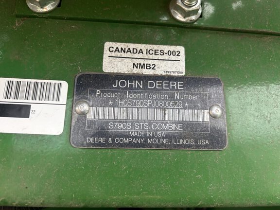 Used 2018 John Deere S790 Combines at Horizon Ag & Turf in Vermilion, AB - Photo20