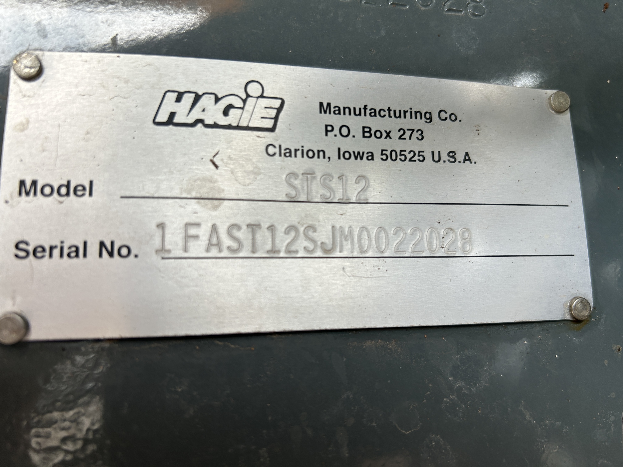  2022 Hagie STS12 at Heritage Tractor in Pittsburg, KS