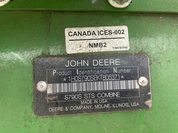 Used 2019 John Deere S790 Combines at Horizon Ag & Turf in Vermilion, AB - Photo17