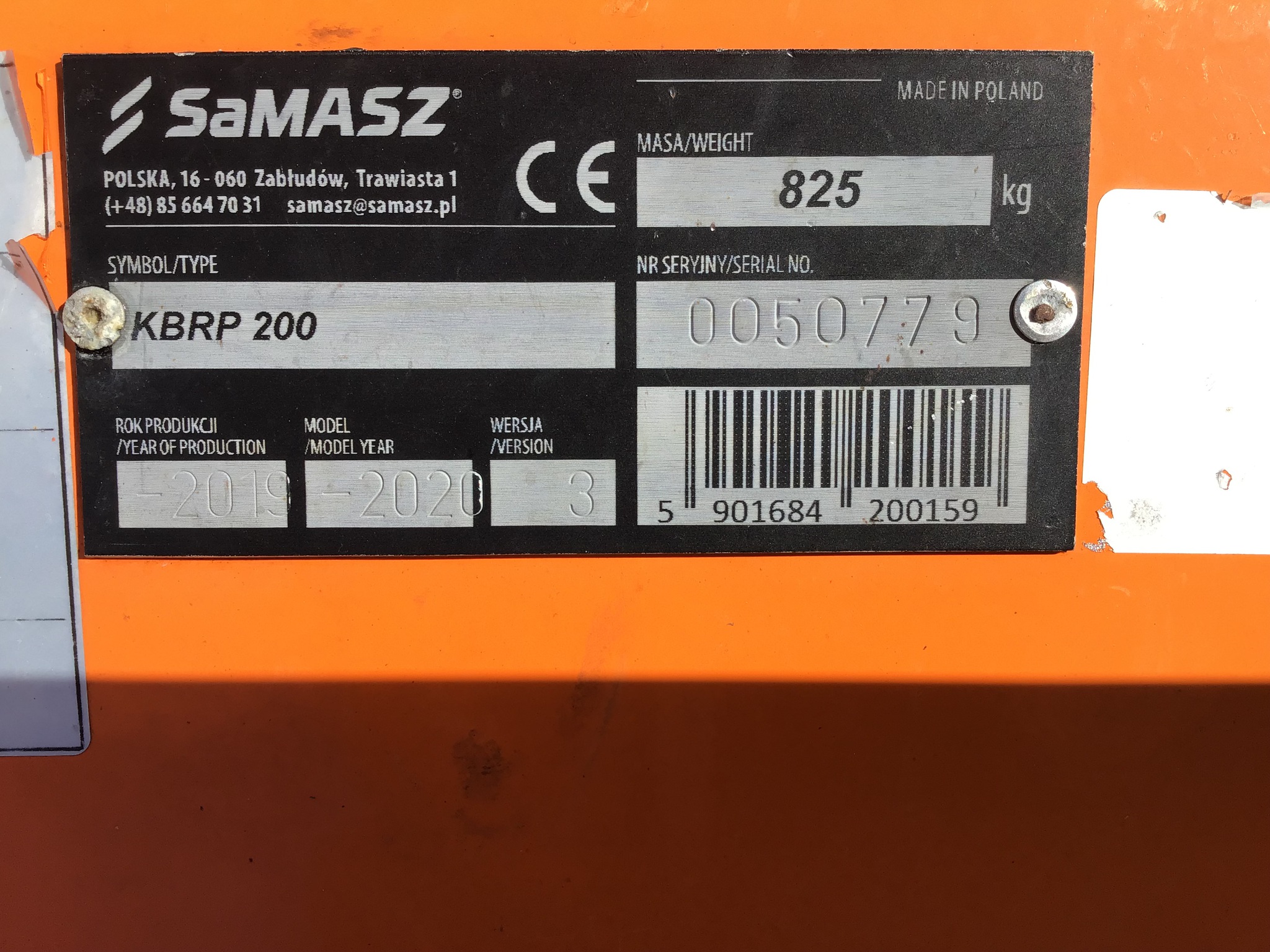 2019 Samasz KBRP200 Image 15
