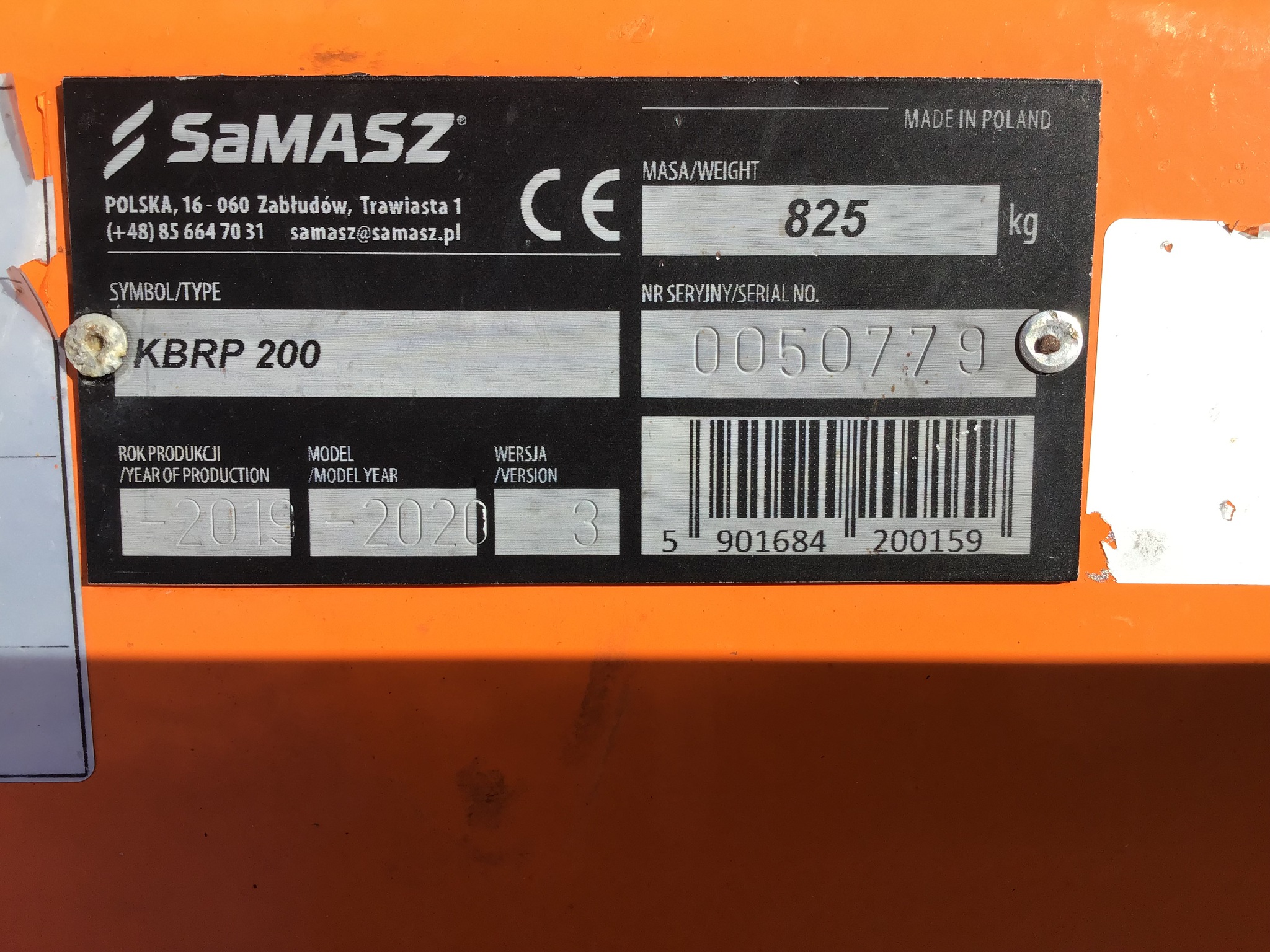 2019 Samasz KBRP200 Image 14