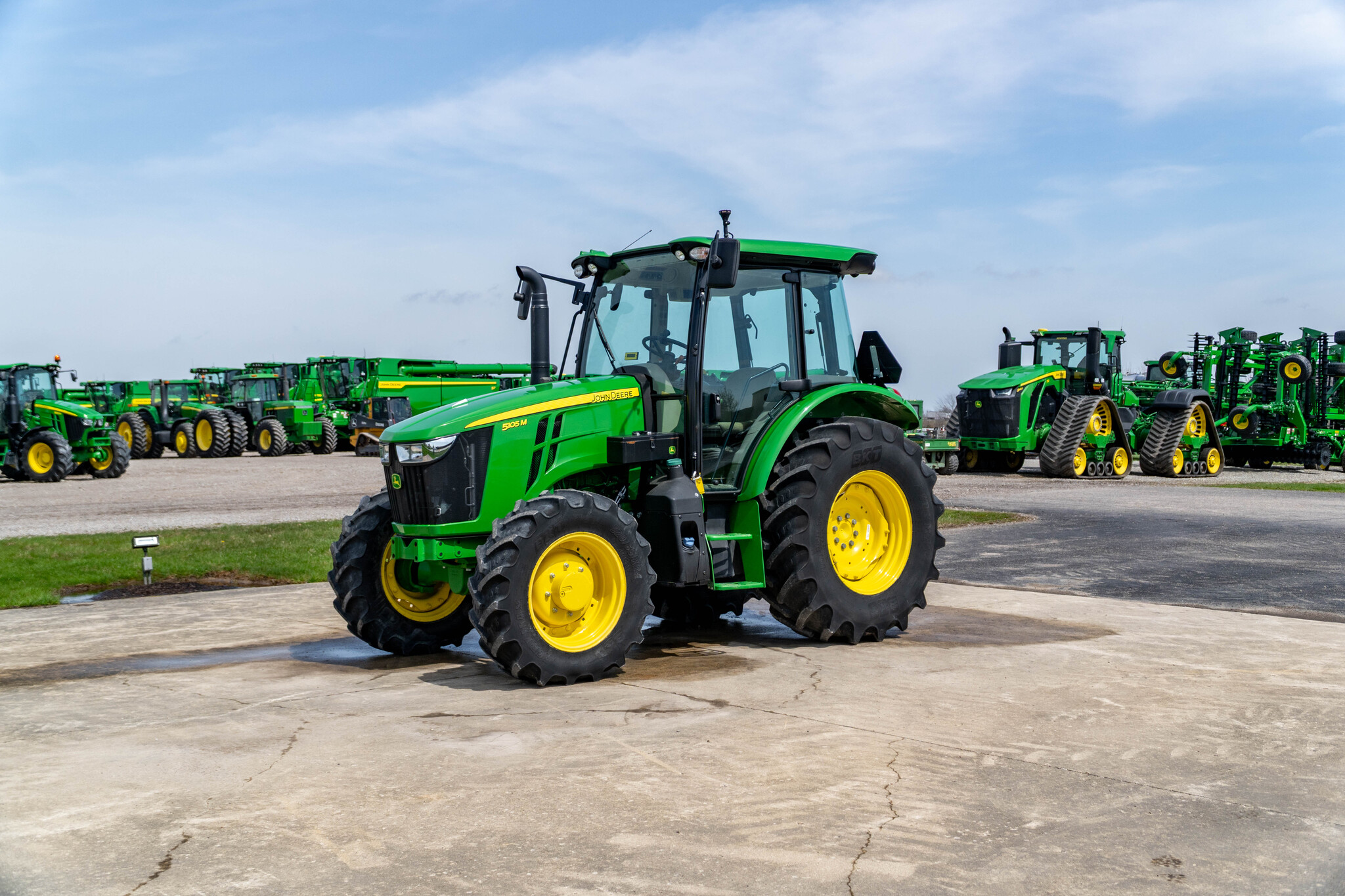 Used 2023 John Deere 5105M Utility Tractors at Koenig Equipment in Anna, OH - PhotoXL0