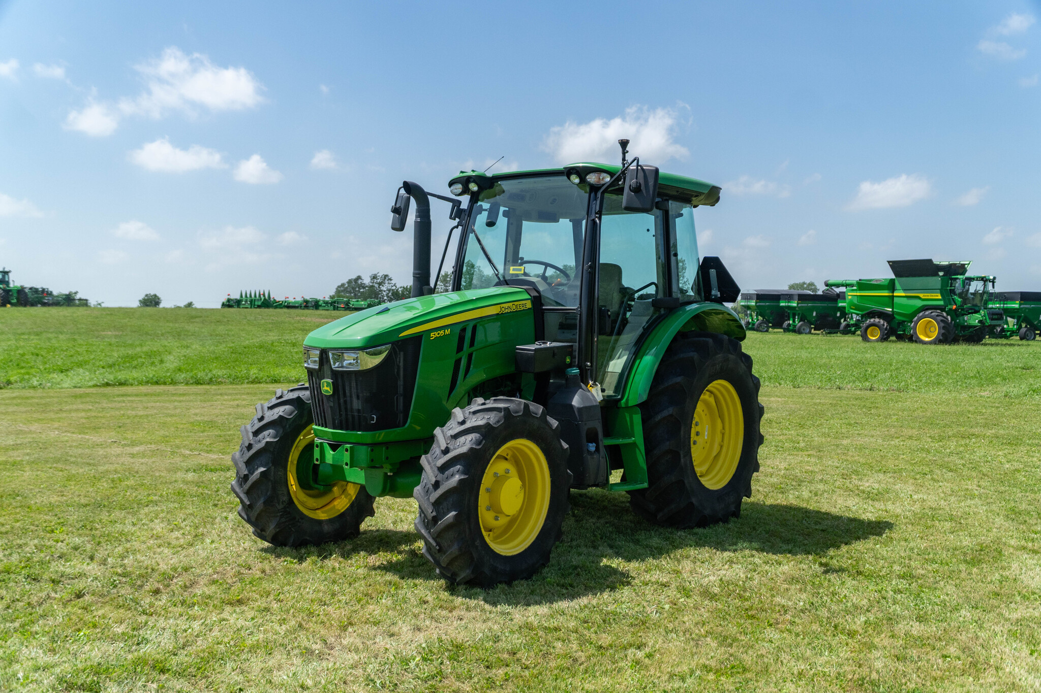 Used 2023 John Deere 5105M Utility Tractors at Koenig Equipment in Anna, OH - PhotoXL0