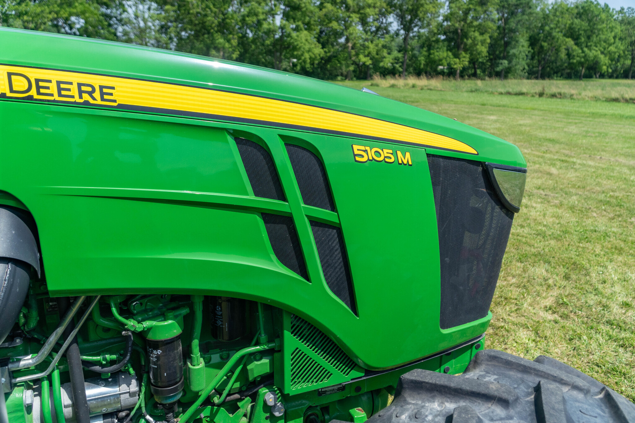 Used 2023 John Deere 5105M Utility Tractors at Koenig Equipment in Anna, OH - PhotoXL21