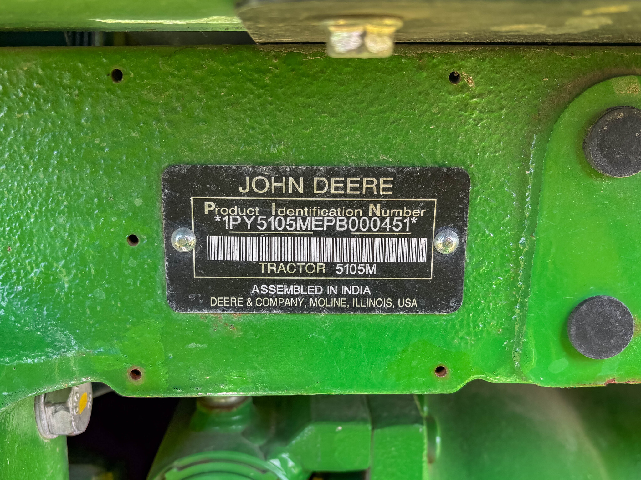 Used 2023 John Deere 5105M Utility Tractors at Koenig Equipment in Anna, OH - PhotoXL34