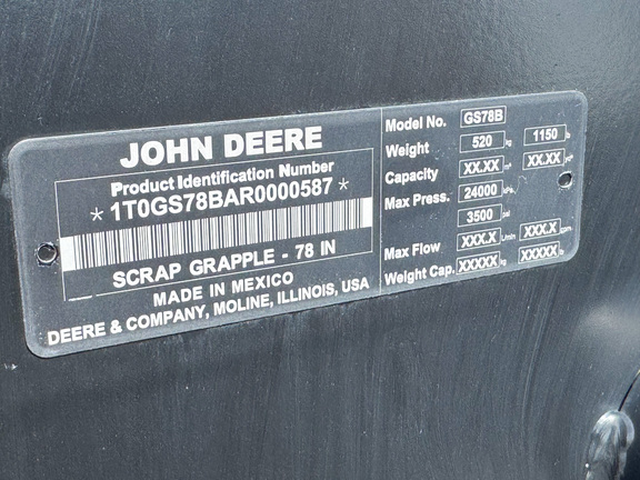 2024 John-Deere GS78B