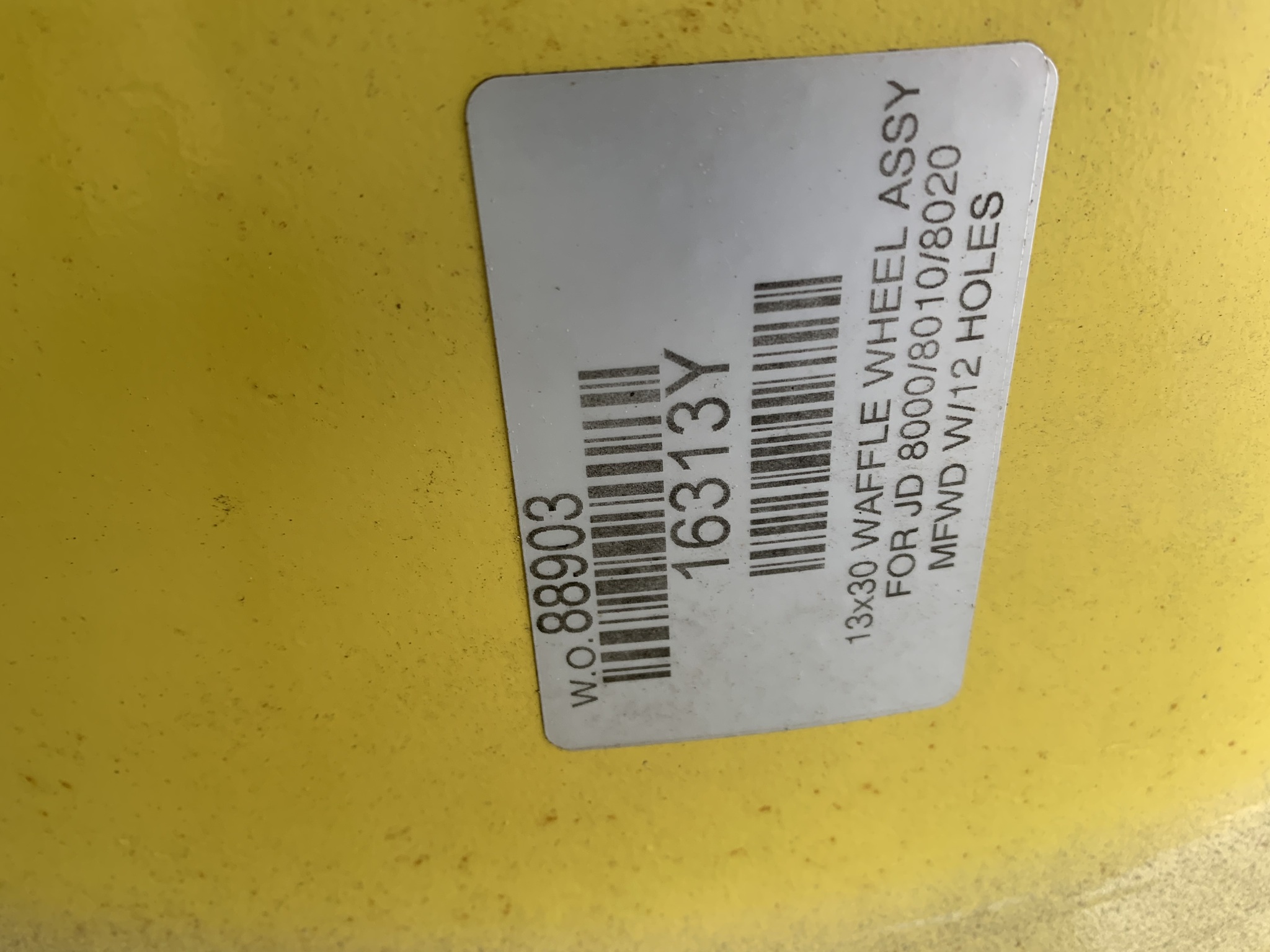 John Deere 13x30 Rim Image 2