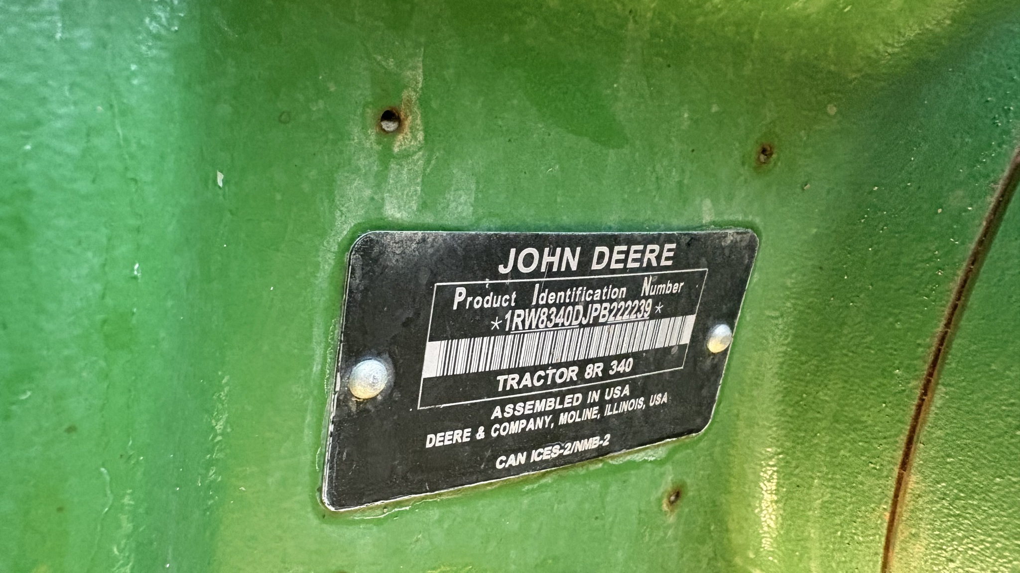 2023 John Deere 8R 340 Image 6