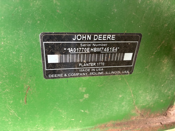 2011 John Deere 1770NT CCS