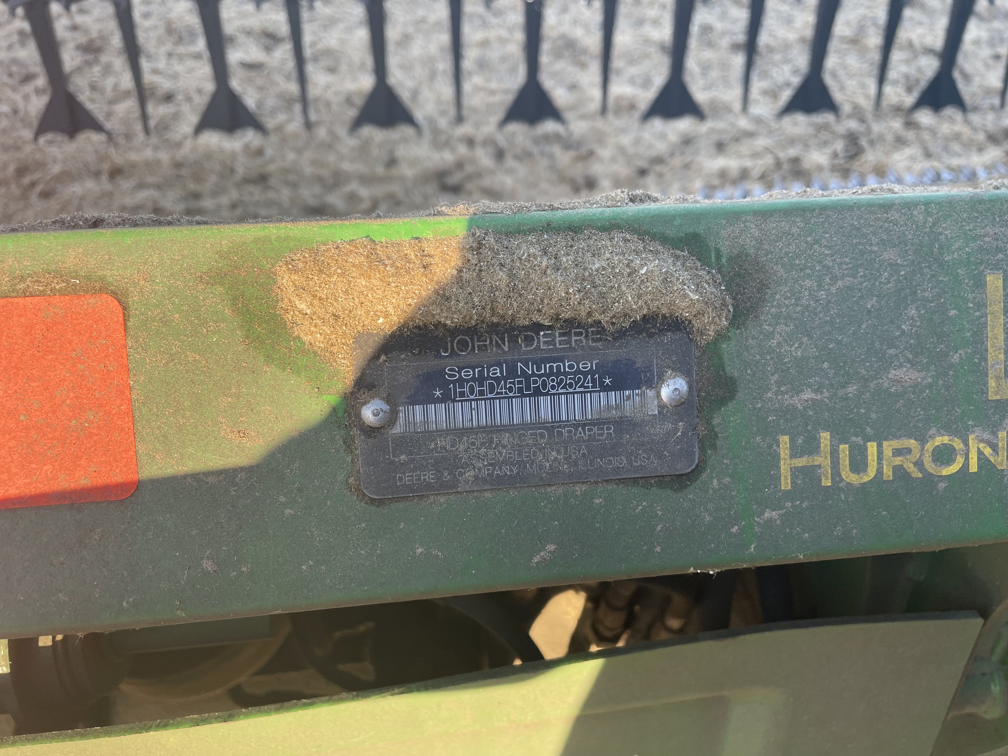 2023 John Deere HD45F Image 5